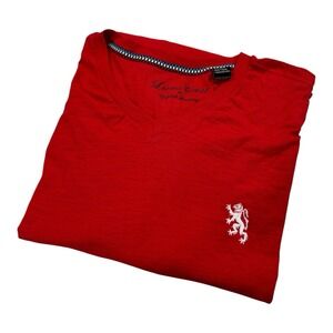 Lions Crest By English Laundry Men's 4XL Brand New Short Sleeve T-shirt Red Lion
